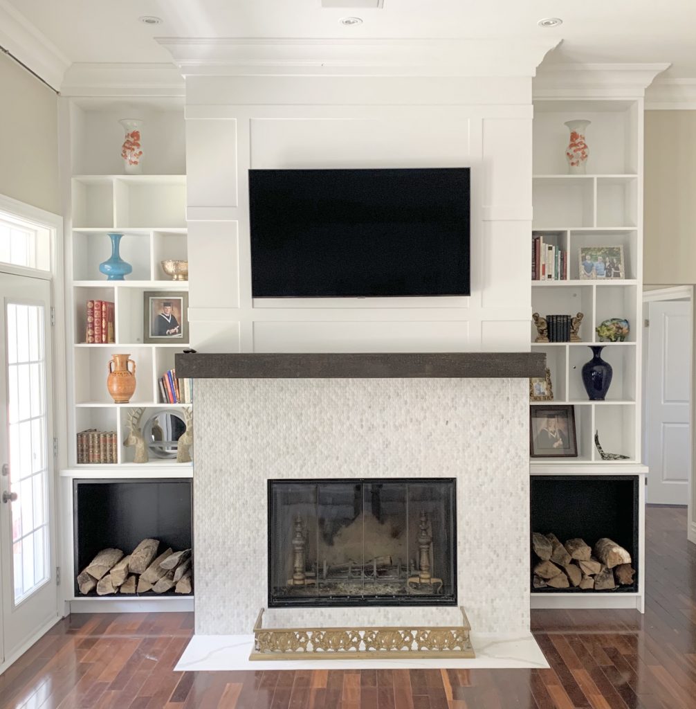 Fireplace built in